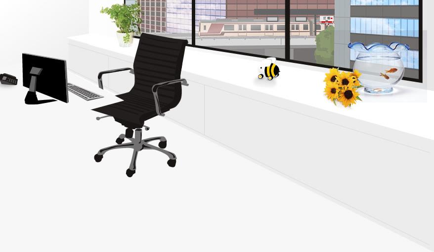 江坂駅の直ぐそばにあるオフィス